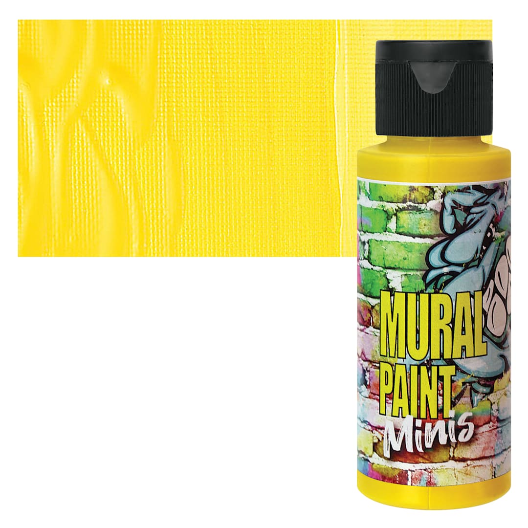 Open in modal - Chroma Acrylic Mural Paint - Scorched, 2 oz bottle and swatch
