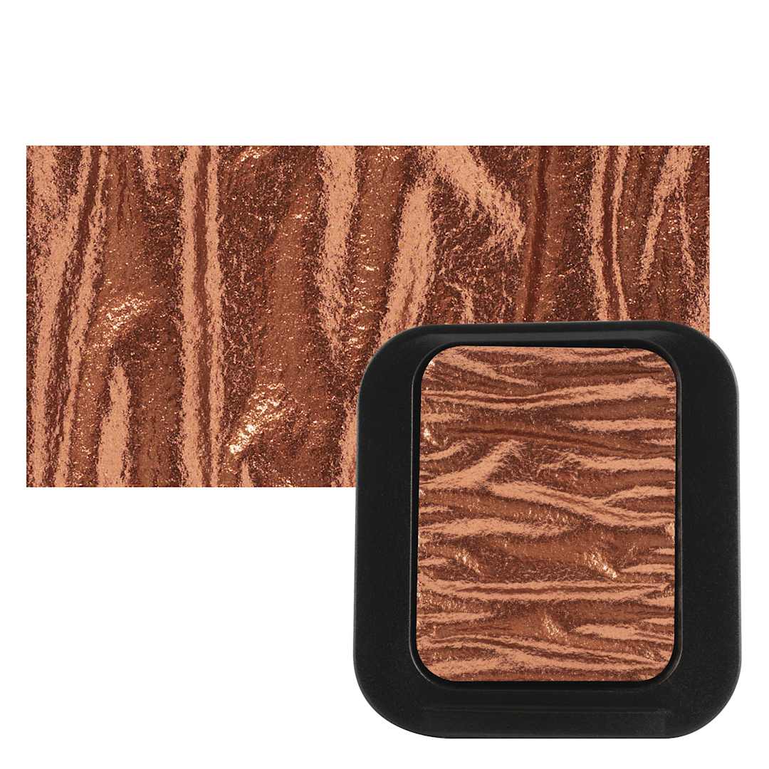 Open in modal - Finetec Artist Mica Watercolor - Copper pan and swatch