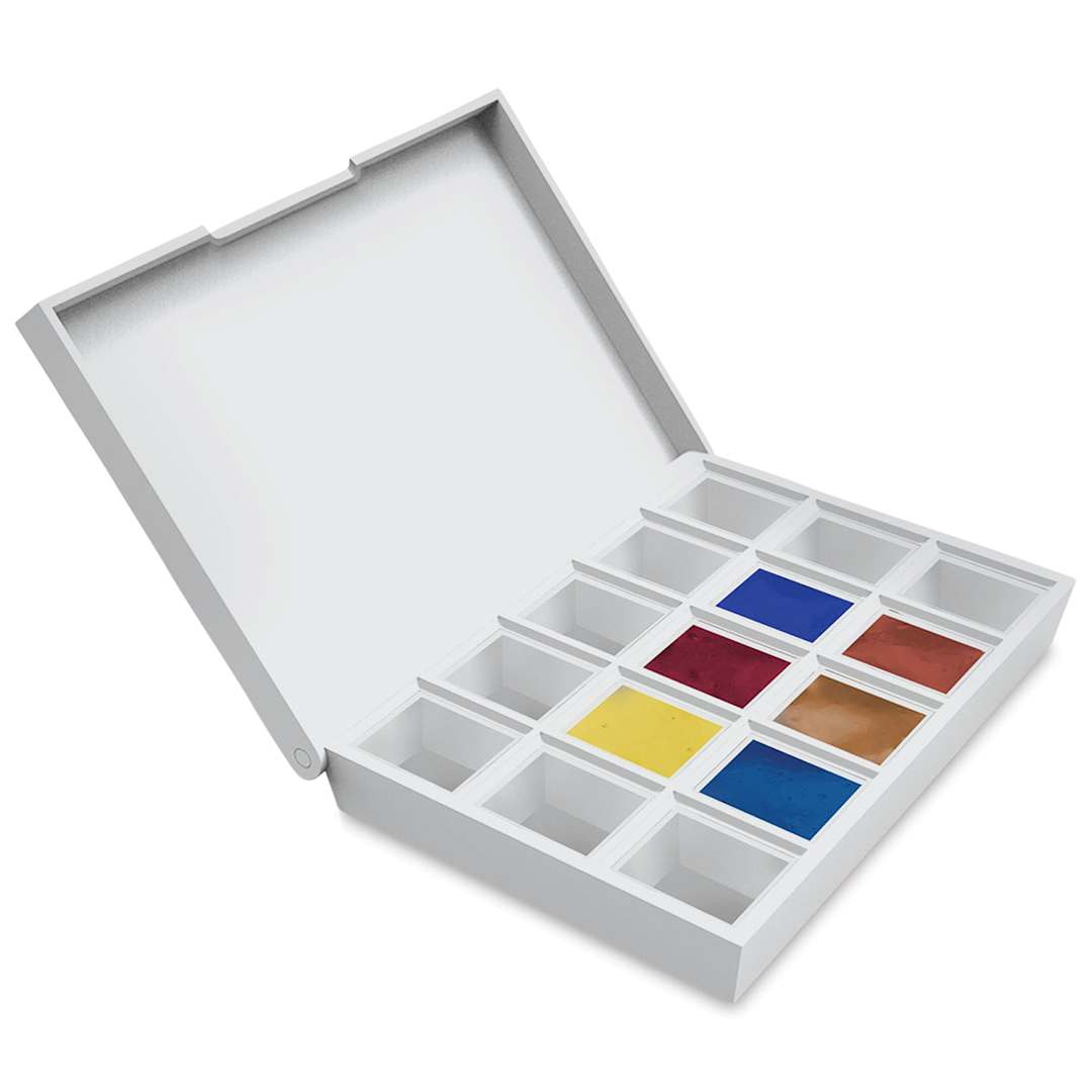 Open in modal - Daniel Smith Watercolor Half Pan - Set of 6, Floral Colors of Inspiration II