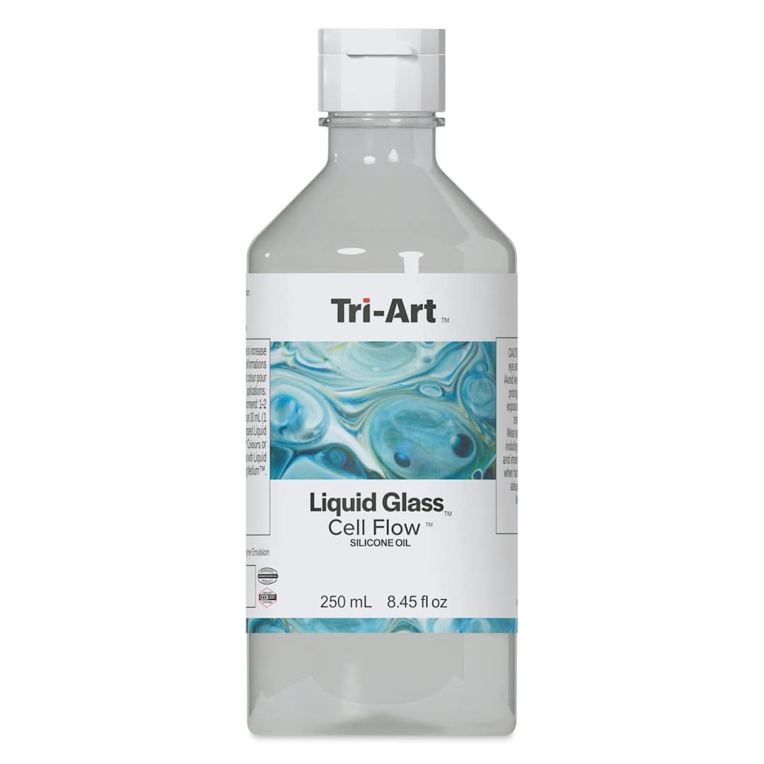 Open in modal - Tri-Art Liquid Glass Pouring Medium - Cell Flow Medium, 250 ml