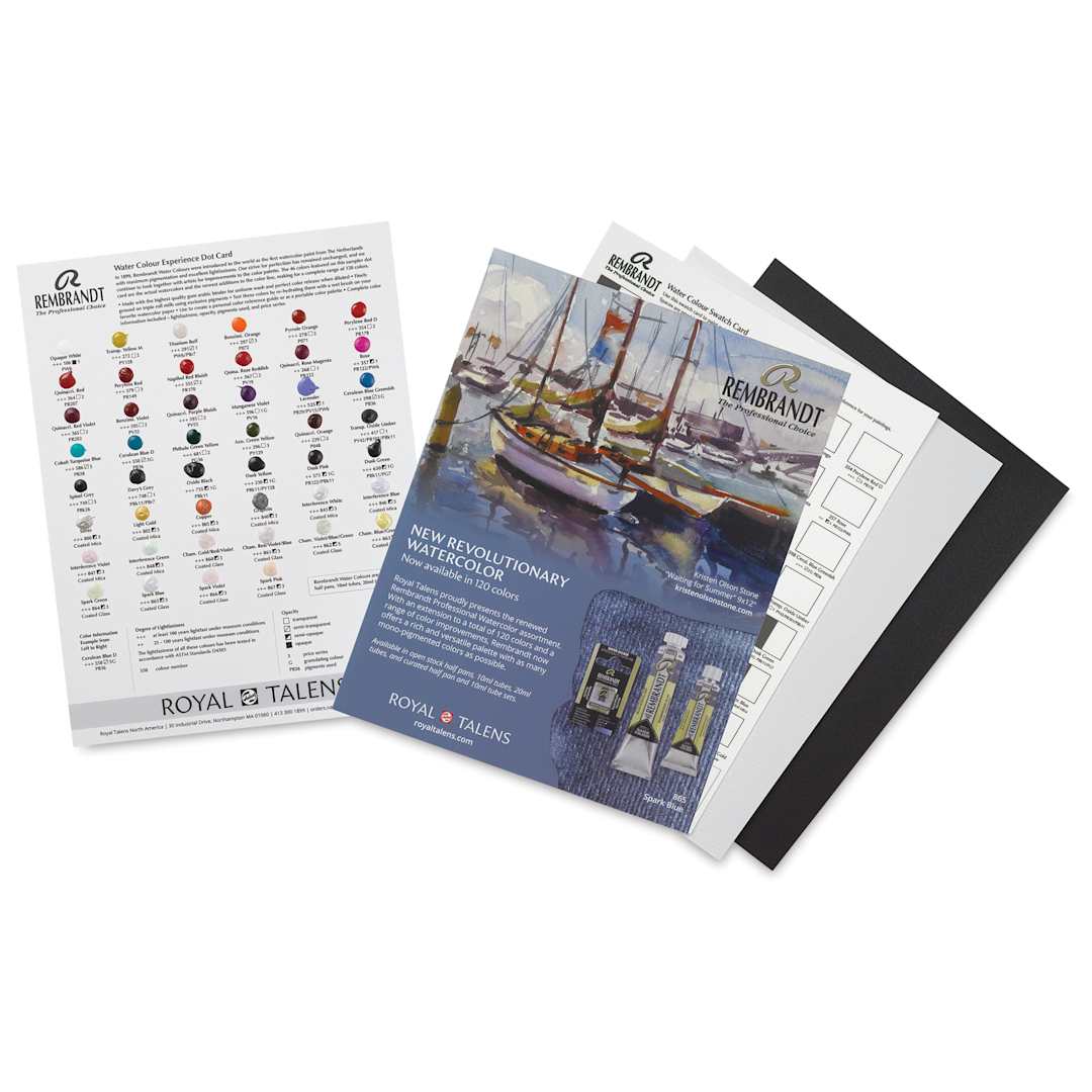 Open in modal - Rembrandt Artist Watercolor Dot Card - Experience Kit