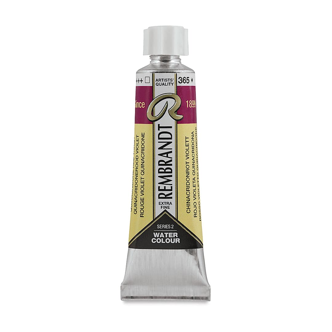 Open in modal - Rembrandt Artist Watercolors - Quinacridone Red Violet, 10 ml tube