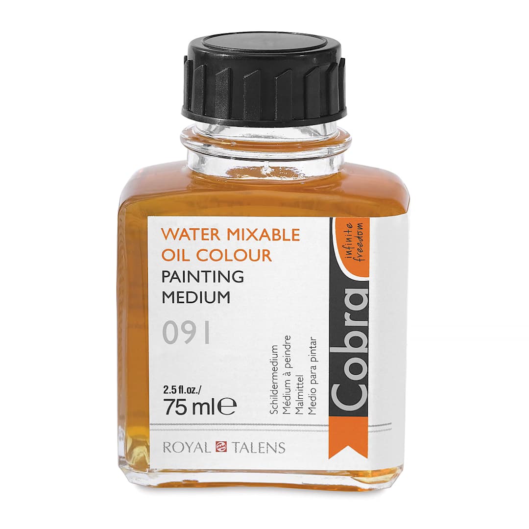 Open in modal - Cobra Water Mixable Oil Painting Medium - 75 ml, Bottle