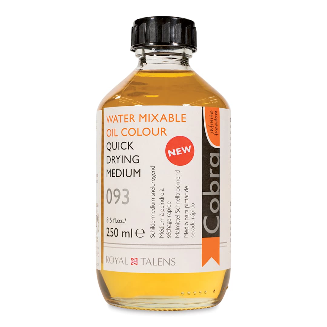 Open in modal - Cobra Water Mixable Oil Colour Quick Dry Medium - 250 ml, Bottle