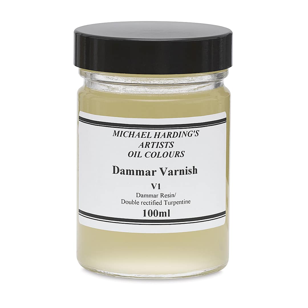Open in modal - Michael Harding V1 Dammar Varnish - 100 ml jar