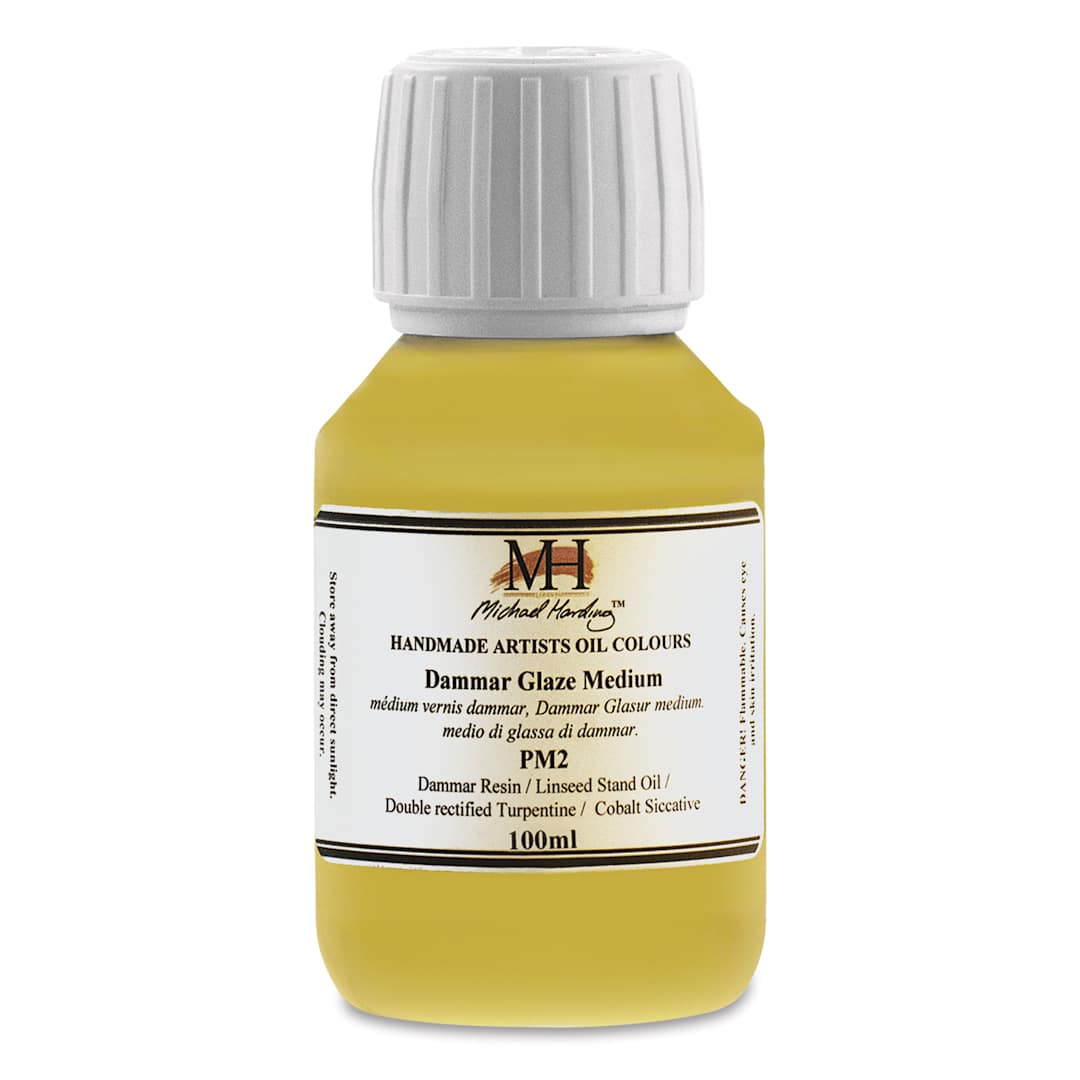 Open in modal - Michael Harding PM2 Dammar Glaze Medium - 100 ml jar