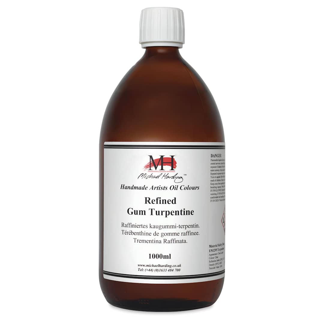 Open in modal - Michael Harding Refined Gum Turpentine Oil Medium - 1 L