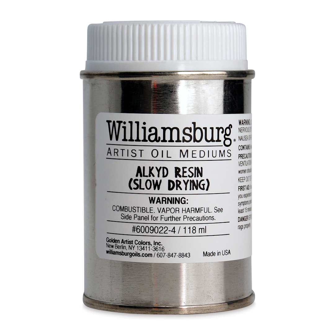 Open in modal - Williamsburg Artist Alkyd Resin - 4 oz Can