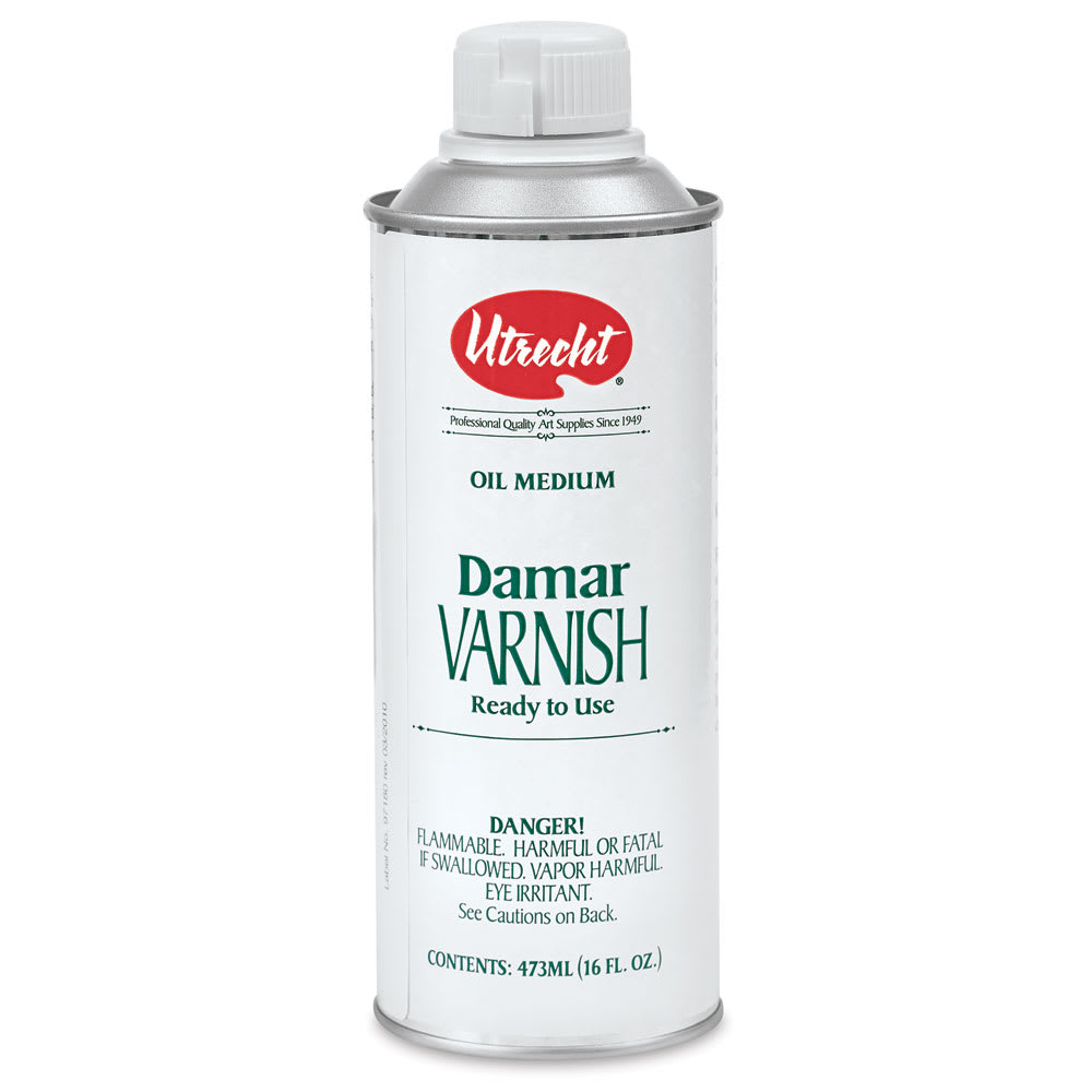 Open in modal - Utrecht Damar Varnish - 16 oz bottle