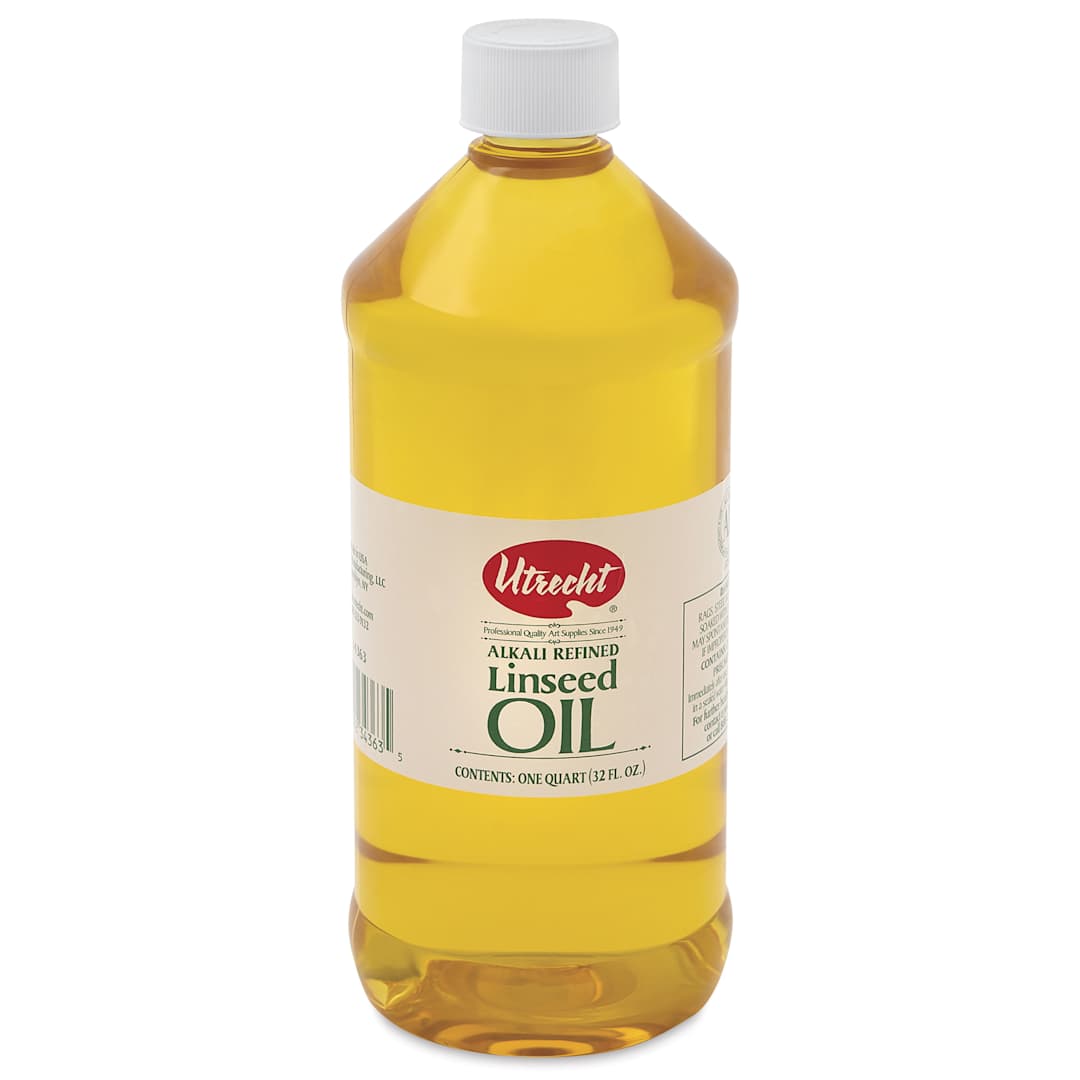 Open in modal - Utrecht Linseed Oil - Quart