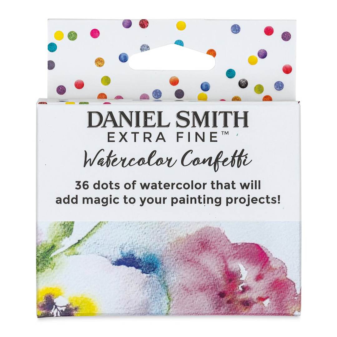 Open in modal - Daniel Smith Extra Fine Watercolor - Confetti Dot Card Set (Front of packaging)