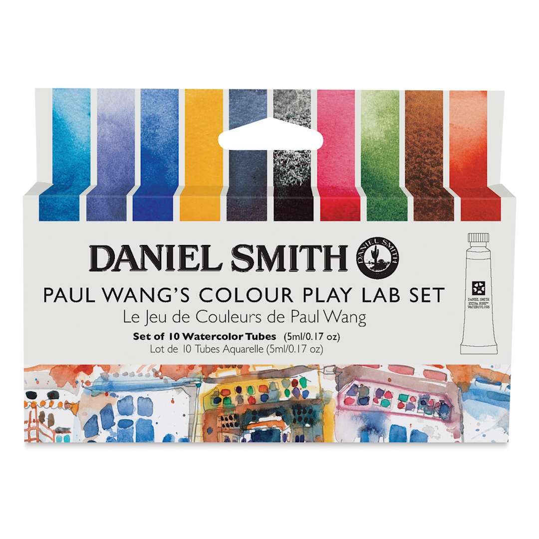Open in modal - Daniel Smith Extra Fine Watercolor - Set of 10, Paul Wang's Color Play Lab, 5 ml Tubes