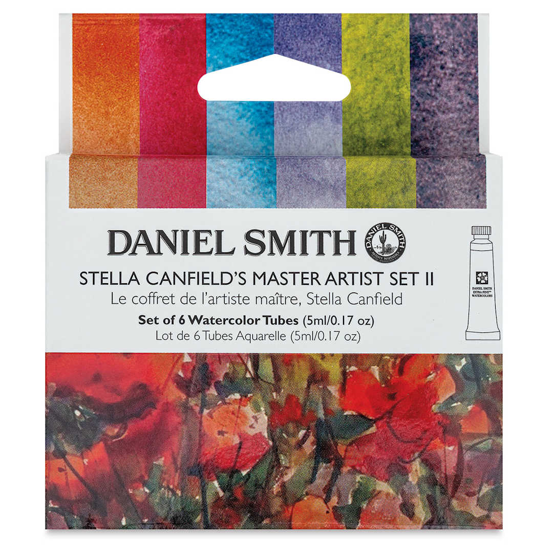 Open in modal - Daniel Smith Extra Fine Watercolor - Stella Canfield Master II, Set of 6 front of package