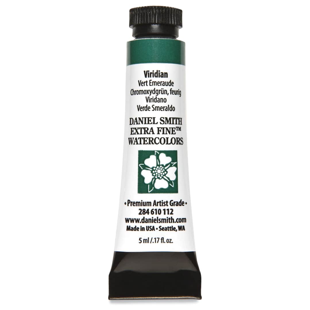 Open in modal - Danie Smith Extra Fine Watercolor Viridian 5 ml (0.17 oz)