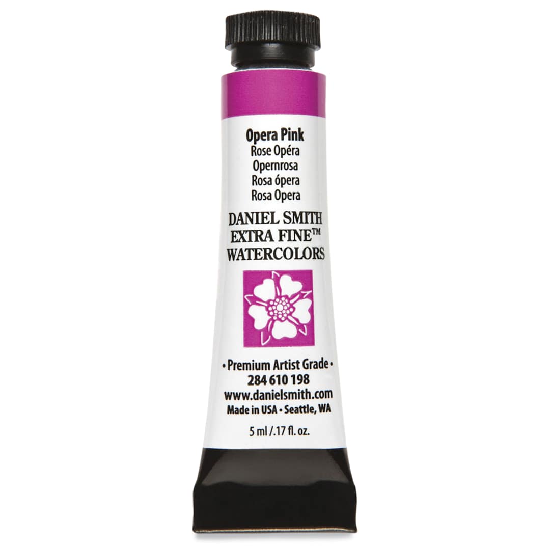 Open in modal - Danie Smith Extra Fine Watercolor Opera Pink 5 ml (0.17 oz)