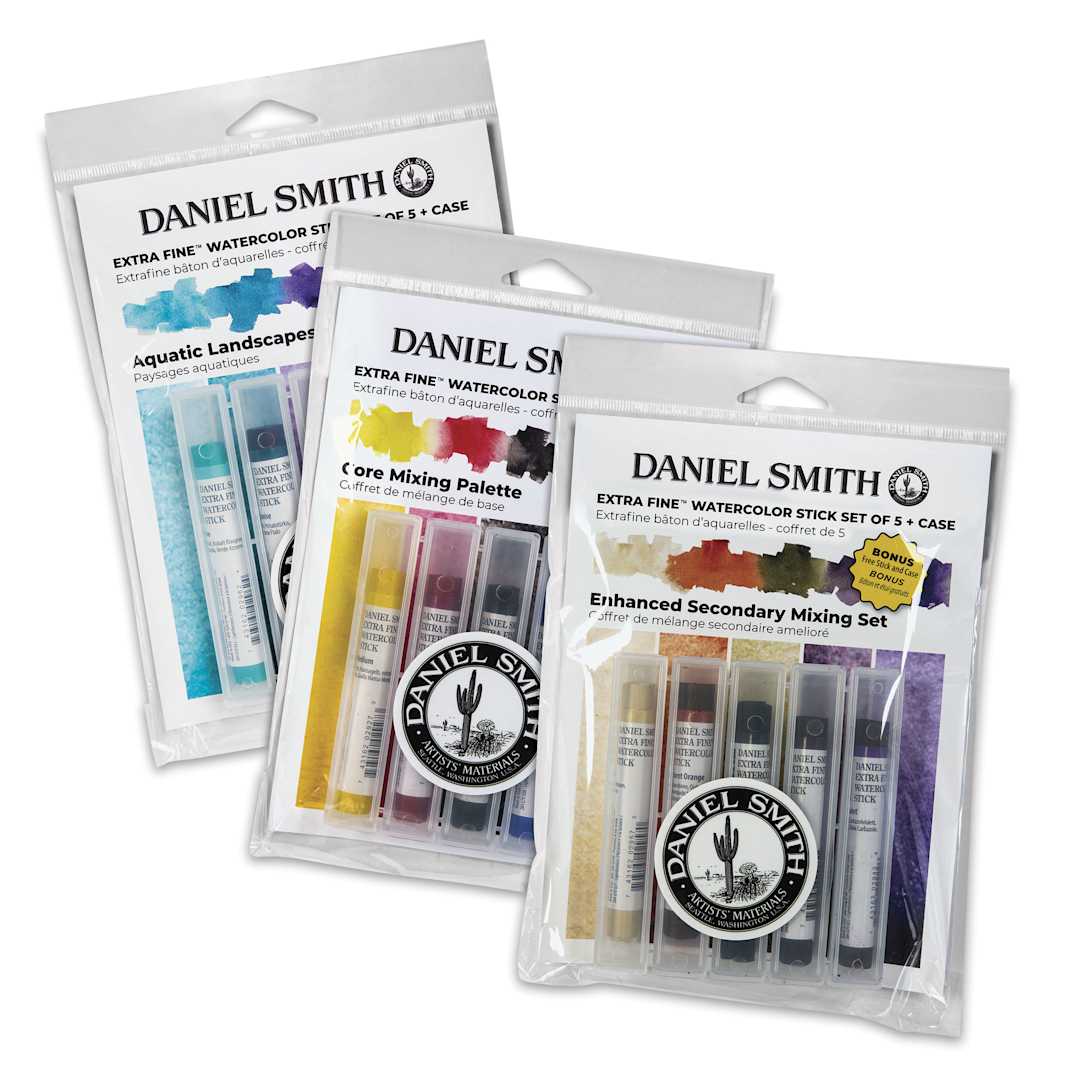 Open in modal - Daniel Smith Extra Fine Watercolor Sticks and Sets