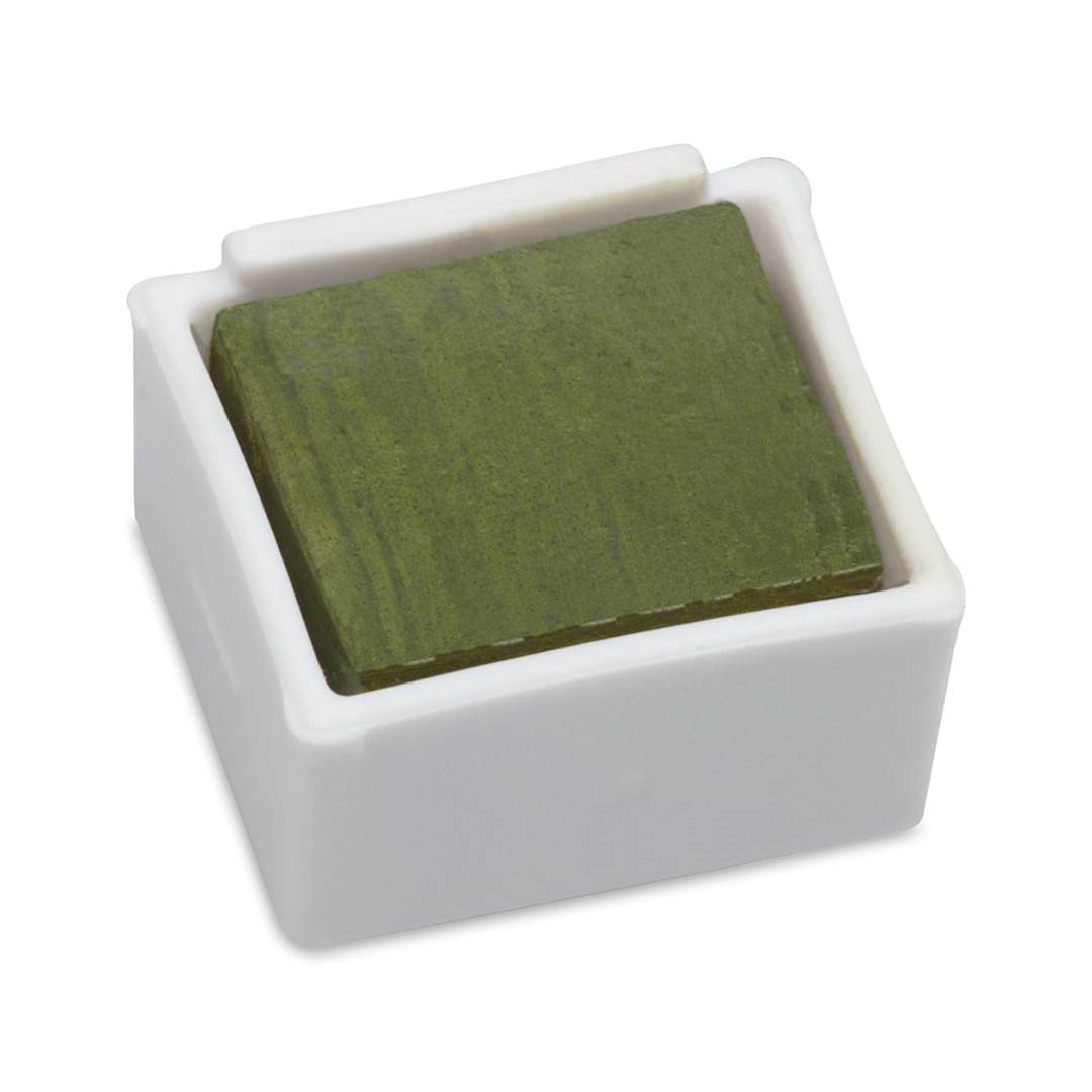 Open in modal - Derwent Graphitint Paint Pan - Single pan of Meadow color shown