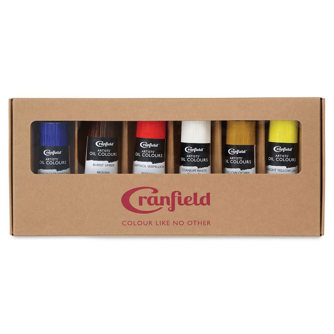 Open in modal - Cranfield Artists' Oils - Starter Set of 6, 40 ml Tubes (In package)