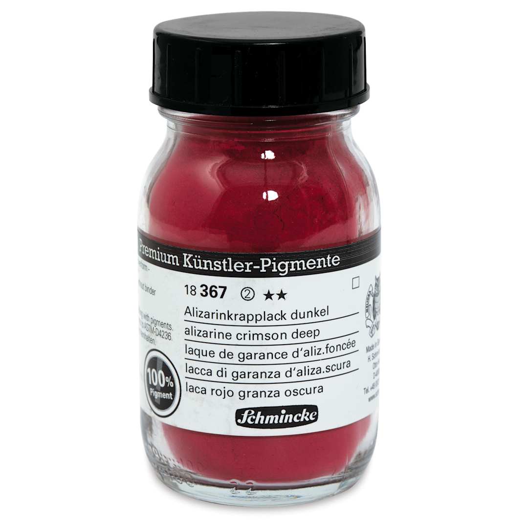 Open in modal - Schmincke Pigment - Alizarine Crimson Deep, 100 ml Jar