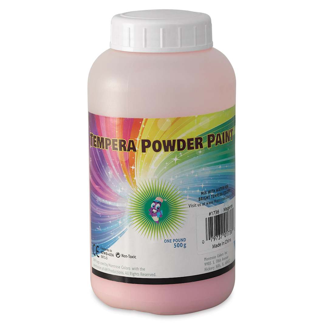 Open in modal - Three Little Twigs Tempera Powder Paint - Magenta, 1 lb, Jar