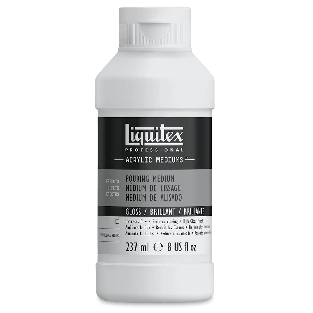 Open in modal - Liquitex Effects Pouring Medium - Gloss, 8 oz bottle