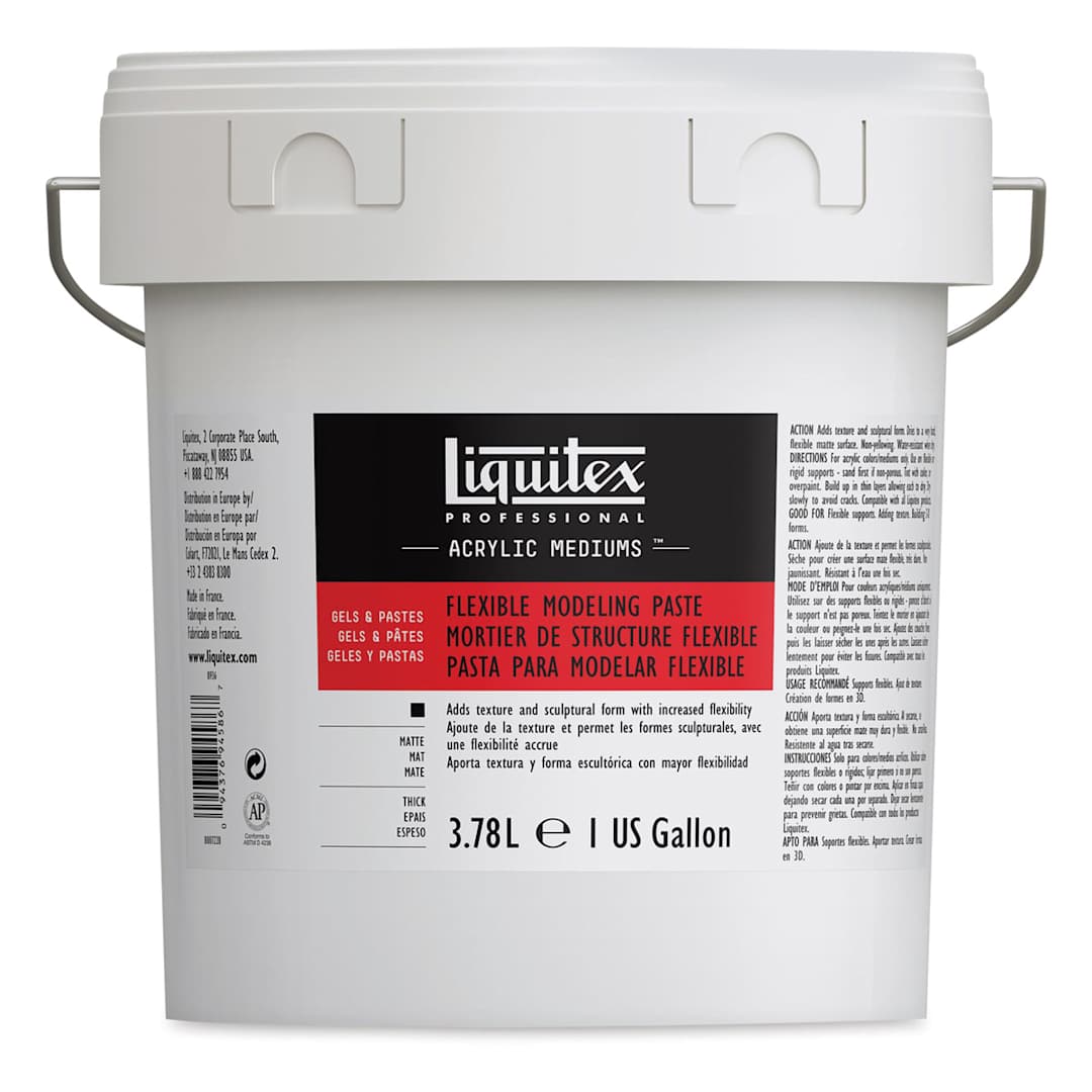 Open in modal - Liquitex Medium - Flexible Modeling Paste, 128 oz