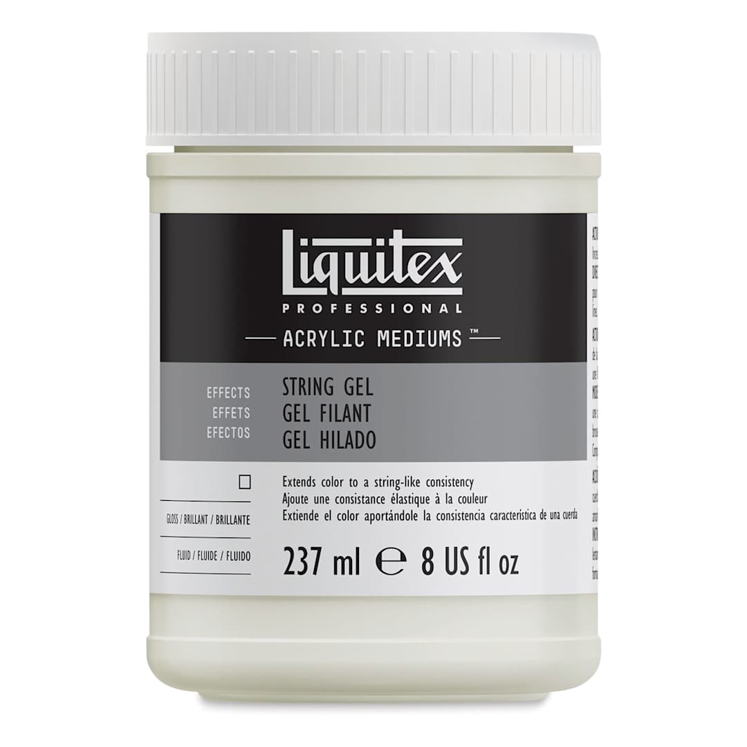Open in modal - Liquitex Effects String Gel Medium - 8 oz jar
