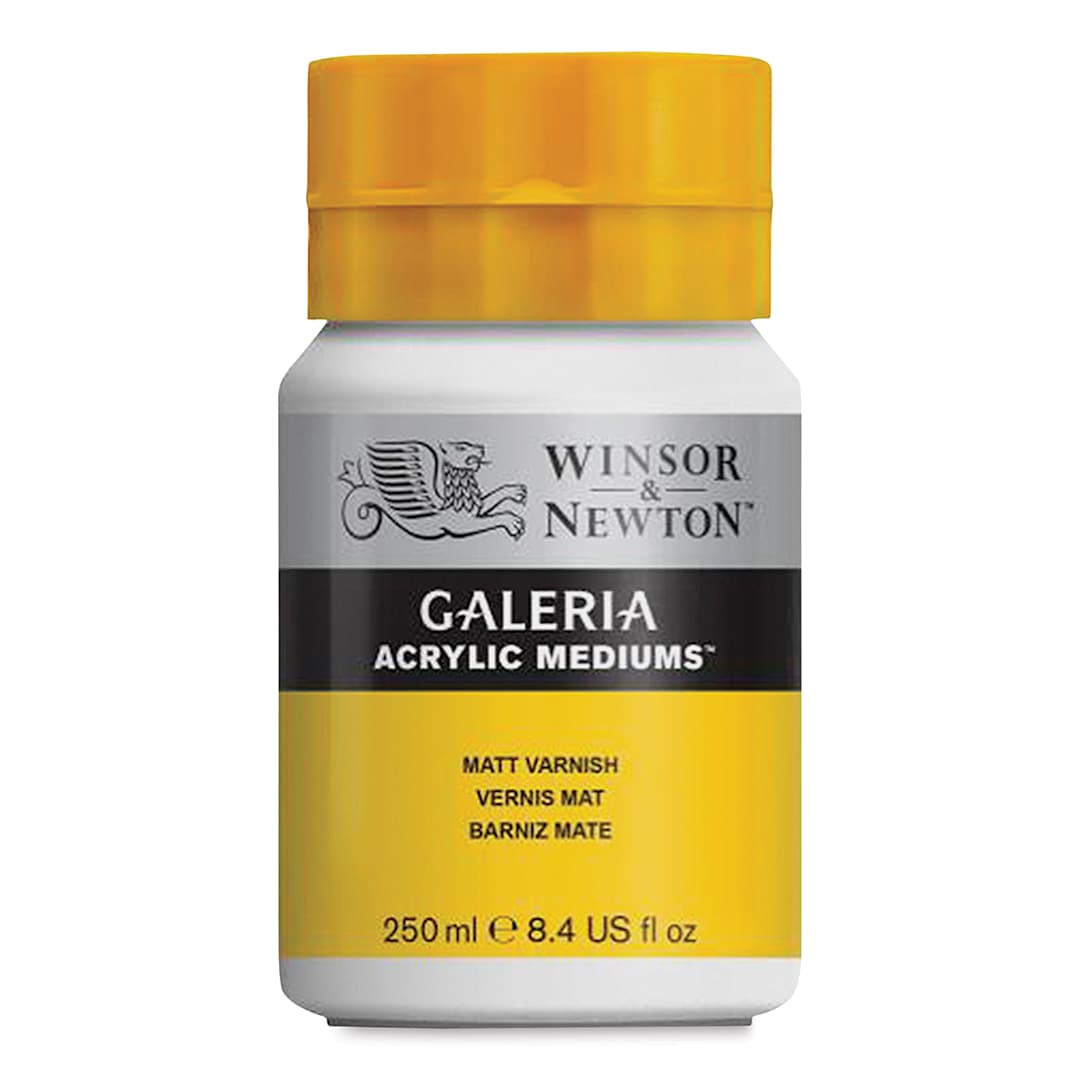 Open in modal - Winsor & Newton Galeria Acrylic Varnish - Matte, 250 ml bottle