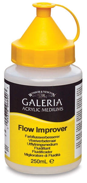 Open in modal - Winsor & Newton Galeria Flow Improver - Front of 250 ml Bottle 
