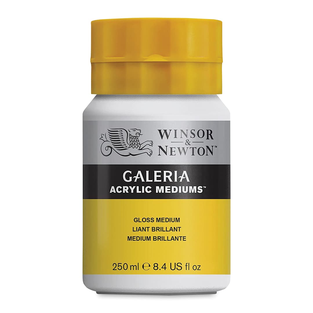 Open in modal - Winsor & Newton Galeria Acrylic Medium - Gloss, 250 ml bottle