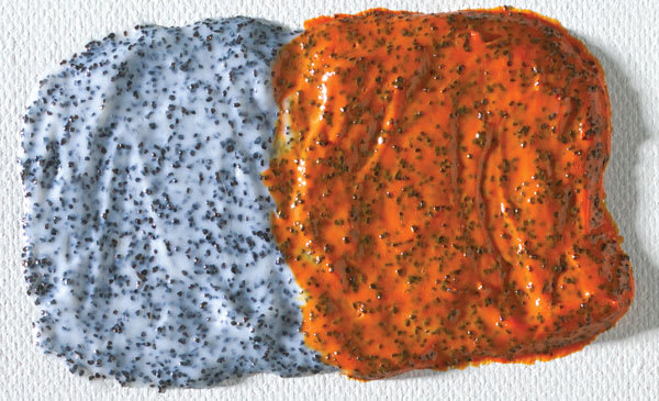 Open in modal - Winsor & Newton Galeria Texture Gel Mediums - Effects of Black Lava Gel