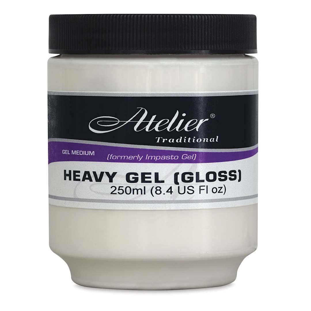 Open in modal - Chroma Atelier Heavy Gel - Front of 250 ml Gloss jar
