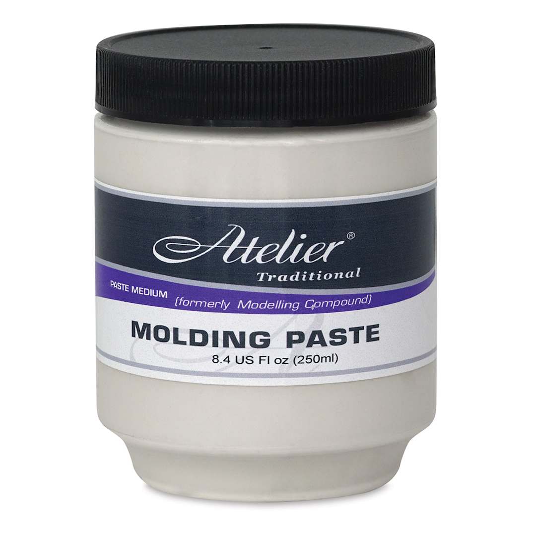 Open in modal - Chroma Atelier Traditional Acrylic Modeling Paste - 250 ml (8.4 oz)