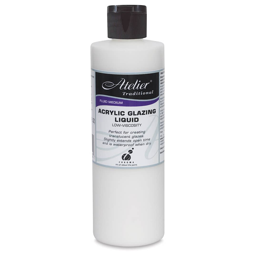 Open in modal - Chroma Atelier Traditional Acrylic Glazing Liquid - 250 ml (8.4 oz)