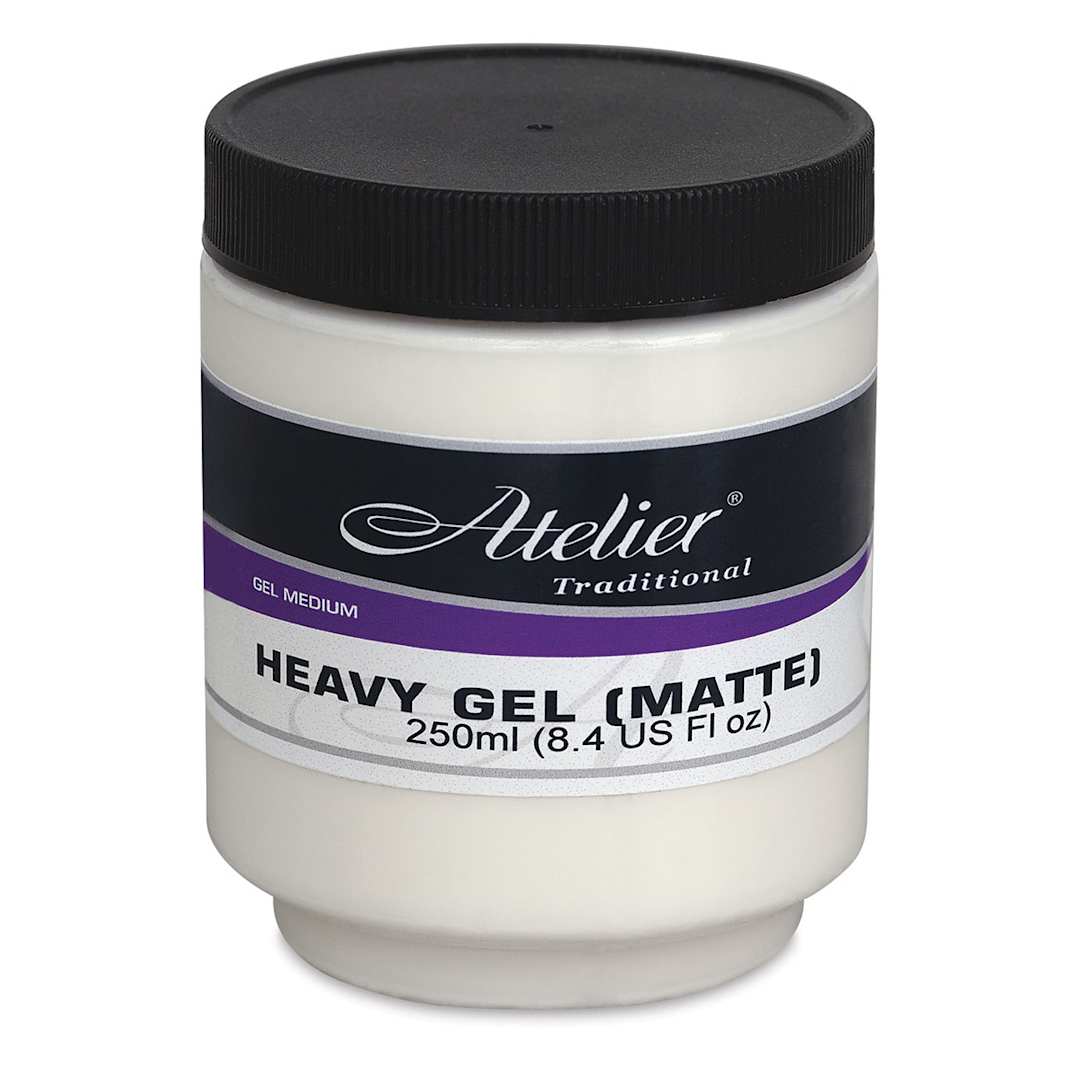 Open in modal - Chroma Atelier Heavy Gel - Front of 250 ml Matte Jar