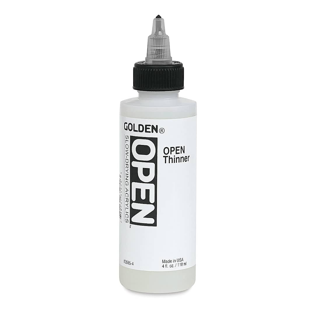 Open in modal - Golden Open Acrylic Thinner - 4 oz bottle