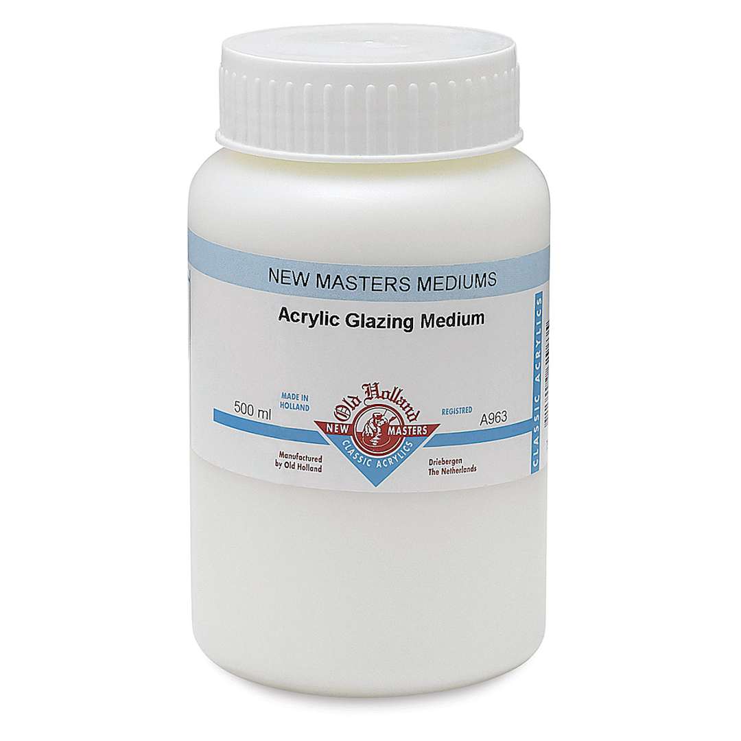Open in modal - Old Holland New Masters Acrylic Glazing Medium - 500 ml jar