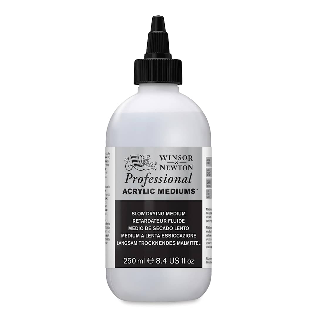 Open in modal - Winsor & Newton Artists' Acrylic Slow Drying Medium - 250 ml bottle
