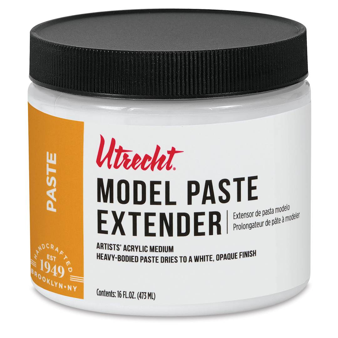 Open in modal - New look! Same formula - Utrecht Artists' Acrylic Model Paste Extender - 16 oz