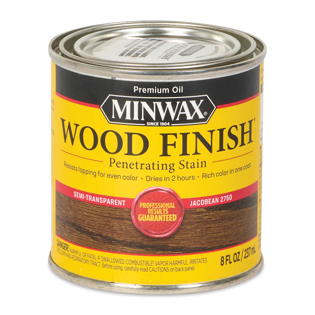 Open in modal - Minwax Wood Finish Oil-Based Penetrating Stain - Jacobean, 8 oz