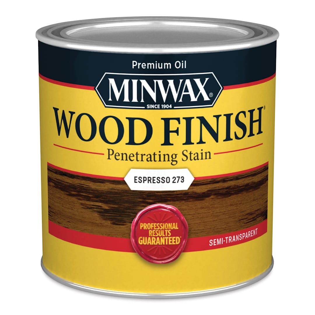 Open in modal - Minwax Wood Finish Oil-Based Penetrating Stain - Espresso, 8 oz