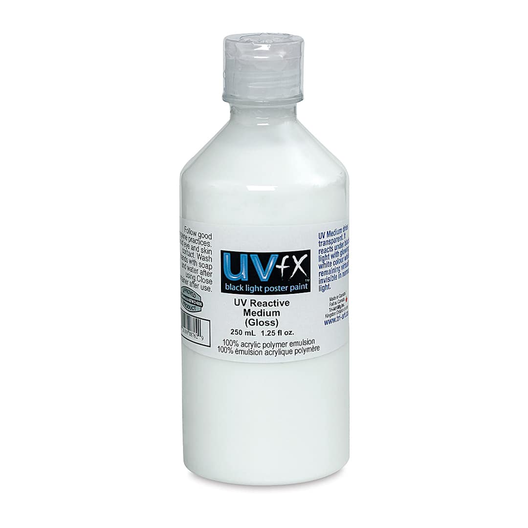 Open in modal - Tri-Art UV FX Medium - UV Reactive Medium - Gloss, 250 ml Bottle