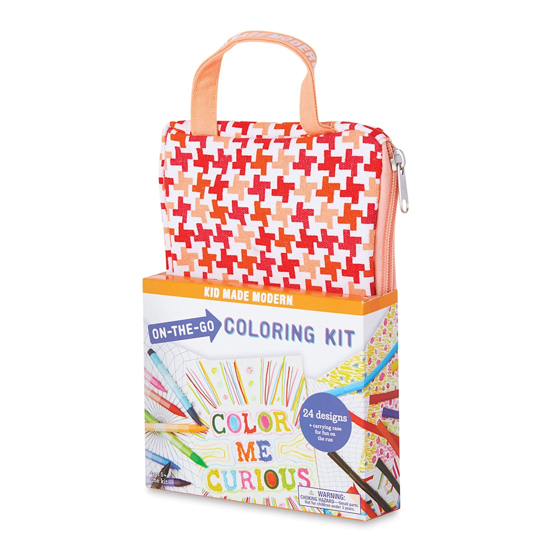 Open in modal - Kid Made Modern On-The-Go Coloring Kit