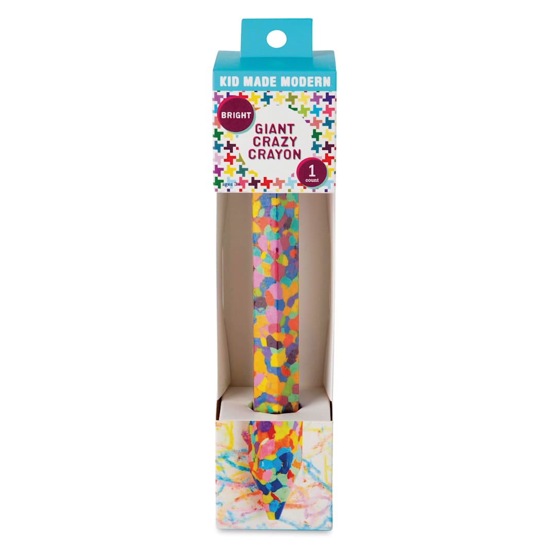 Open in modal - Kid Made Modern Giant Crazy Crayon - Bright (crayon in packaging)