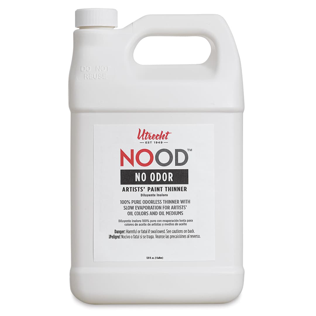 Open in modal - Utrecht NOOD Odorless Paint Thinner - 3.8 L, Bottle (Front)