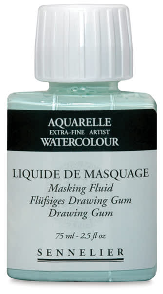Open in modal - Sennelier Masking Fluid - Front of 75 ml bottle