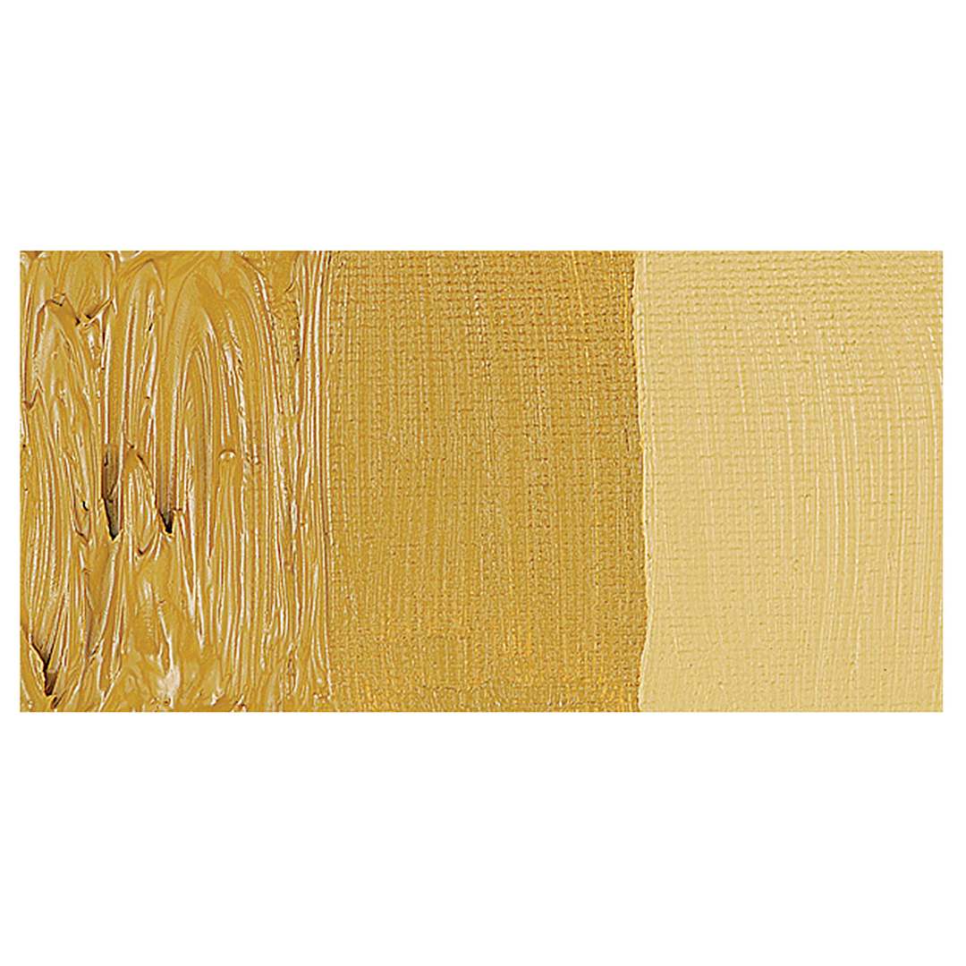 Open in modal - Utrecht Studio Series Imperfect Oil Paint - Yellow Ochre, swatch