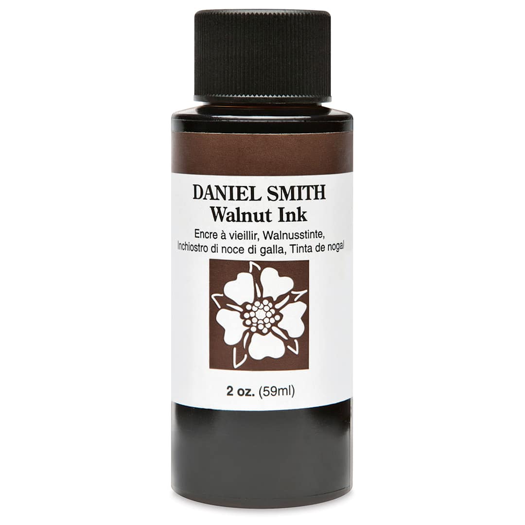 Open in modal - Daniel Smith Walnut Ink - Front of bottle
