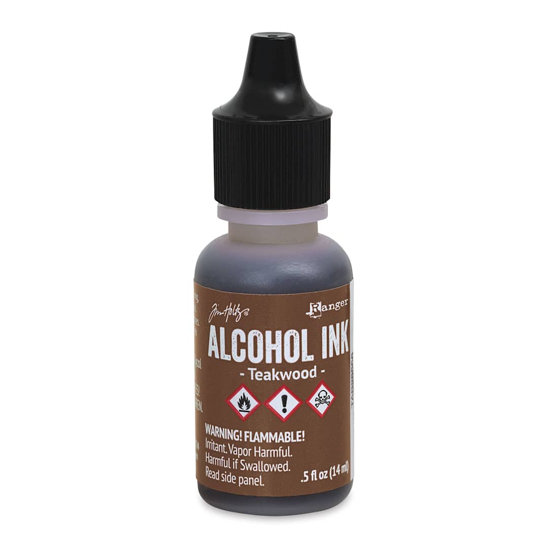 Open in modal - Ranger Tim Holtz Alcohol Ink - Teakwood, 0.5 oz