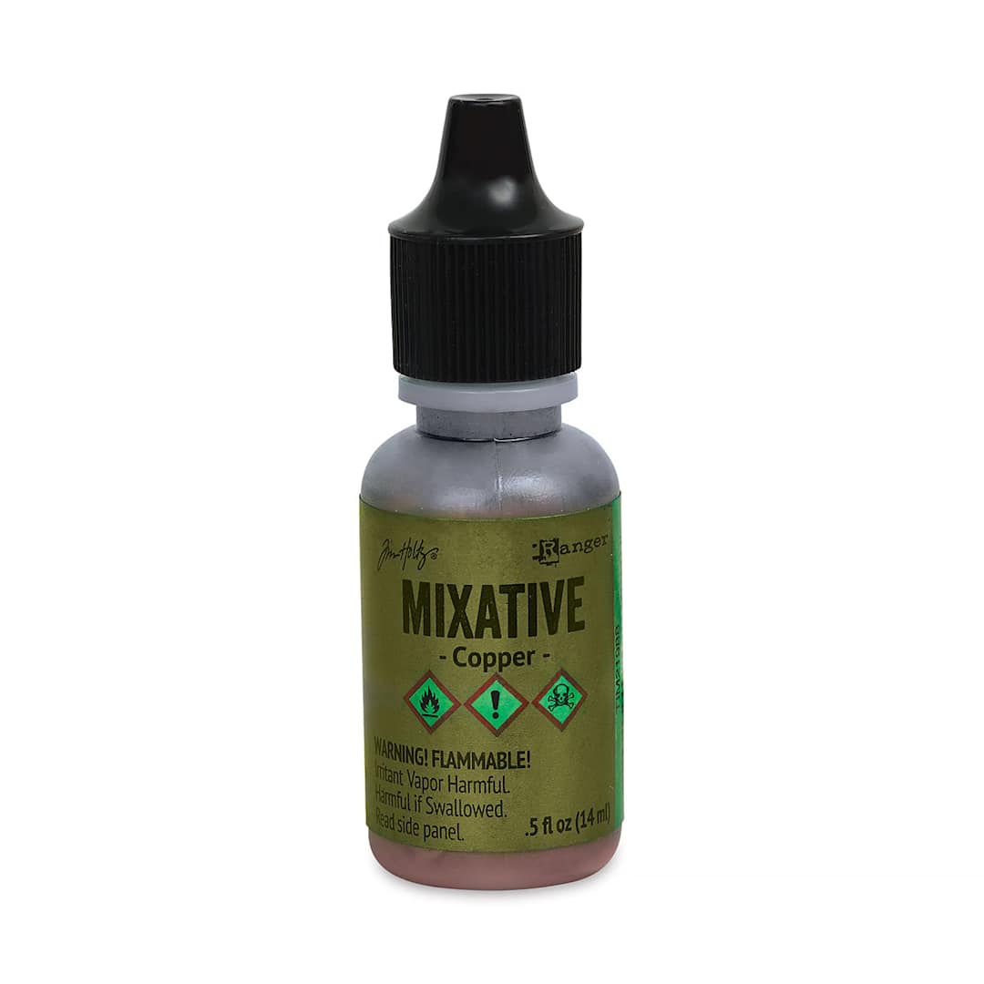 Open in modal - Ranger Tim Holtz Alcohol Ink Mixative - Copper, 0.5 oz